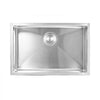 VEVOR 27-inch Kitchen Undermount Single Bowl Sinks, Stainless Steel Drop-In Farmhouse Basin with Accessories, Household Dishwasher Sinks for RV, Prep Kitchen, Laundry Room, Bar