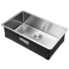 VEVOR 30-inch Kitchen Undermount Single Bowl Sinks, Stainless Steel Drop-In Farmhouse Basin with Accessories, Household Dishwasher Sinks for RV, Prep Kitchen, Laundry Room, Bar