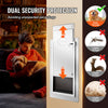 VEVOR Pet Door, 9.29" x 13.19" Metal Frame with Lock and 3-Flap System, Weatherproof Doggy Door, Easy to Install in Interior or Exterior Walls, Pet Door Suitable for Cat Doggie Kitties (White-Small)