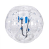 VEVOR Inflatable Bumper Ball 1-Pack, 4FT/1.2M Body Sumo Zorb Balls for Teen & Adult, 0.8mm Thick PVC Human Hamster Bubble Balls for Outdoor Team Gaming Play, Bumper Bopper Toys for Garden, Yard, Park
