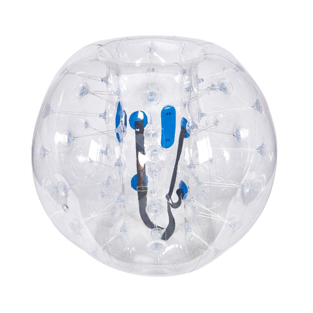 VEVOR Inflatable Bumper Ball 1-Pack, 4FT/1.2M Body Sumo Zorb Balls for Teen & Adult, 0.8mm Thick PVC Human Hamster Bubble Balls for Outdoor Team Gaming Play, Bumper Bopper Toys for Garden, Yard, Park