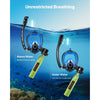 VEVOR Mini Scuba Tank with Sub-Mask, 0.5L Portable Diving Tank for Underwater Breathing, Reusable Lung Diving Cylinder up to 10 Minutes Dive Time, Emergency Rescue Pony Bottle with Pump for Snorkeling