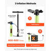 VEVOR Mini Scuba Tank, 0.5L Portable Diving Tank for Underwater Breathing, Reusable Lung Diving Cylinder up to 10 Minutes Dive Time, Emergency Rescue Pony Bottle with Bag and Lanyard for Snorkeling
