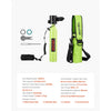 VEVOR Mini Scuba Tank, 0.5L Portable Diving Tank for Underwater Breathing, Reusable Lung Diving Cylinder up to 10 Minutes Dive Time, Emergency Rescue Pony Bottle with Bag and Lanyard for Snorkeling