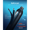 VEVOR Scuba Tank, 0.5L Portable Diving Tank, Diving Oxygen Cylinder Support 5-10 Minutes Underwater Breathing, 32.81 ft Diving Depth, Refillable Snorkel Air Tank Kit for Underwater Exploration Rescue