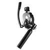 VEVOR Scuba Tank, 0.5L Portable Diving Tank, Diving Oxygen Cylinder Support 5-10 Minutes Underwater Breathing, 32.81 ft Diving Depth, Refillable Snorkel Air Tank Kit for Underwater Exploration Rescue