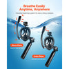 VEVOR Scuba Tank, 0.5L Portable Scuba Diving Tank, Diving Oxygen Cylinder Supports 5-10 Minutes Underwater Breathing, 98.43 ft Diving Depth, Lung Tank Kit with Snorkel Mask for Underwater Exploration