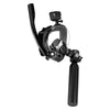 VEVOR Scuba Tank, 0.5L Portable Scuba Diving Tank, Diving Oxygen Cylinder Supports 5-10 Minutes Underwater Breathing, 98.43 ft Diving Depth, Lung Tank Kit with Snorkel Mask for Underwater Exploration