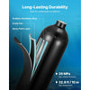 VEVOR Mini Scuba Tank, 1.9L Portable Diving Tank for Underwater Breathing, Reusable Lung Diving Cylinder up to 35 Minutes Dive Time, Emergency Rescue Pony Bottle with Backpack & Case for Snorkeling