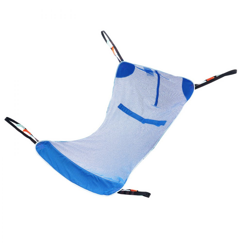 VEVOR Universal Full Body Patient Lift Sling - Large, Patient Lift Medical Sling for Easy Transfer and Bathing, Polyester Patient Aid Transfer Sling for Elderly, Disabled, Bedridden, 500LBS Capacity