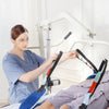 VEVOR Full Body Patient Lift Sling & Commode Opening, Patient Lift Medical Sling for Safe Bathing, Toileting, Polyester Patient Aid Commode Sling for Elderly Disabled Bedridden, 600LBS (Large Size)