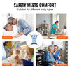 VEVOR Universal Full Body Patient Lift Sling - Medium, Patient Lift Medical Sling for Easy Transfer and Bathing, Polyester Patient Aid Transfer Sling for Elderly, Disabled, Bedridden, 500LBS Capacity
