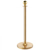 VEVOR Stanchion Post with Velvet Rope, 6-Pack Crowd Control Stanchion with 4PCS 5FT Red Velvet Ropes, Stainless Steel Queue Barrier Line Divider with Fillable Base & Ball Top for Wedding Museum Party