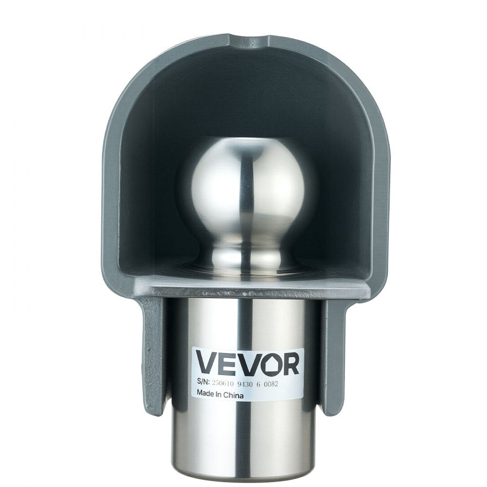 VEVOR Trailer Coupler Lock, Fits 2-5/16-Inch Cast/Bulldog Trailer Couplers, Heavy Duty Trailer Hitch Lock with 3 Keys, Corrision-resistant, Anti-Theft Coupler Ball Locks for RV, Trailer, Boat, Black
