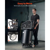 VEVOR 20-Gallon Air Compressor, 2HP 6.5SCFM at 90PSI, Max 135PSI Pressure Oil-Lubricated Air Compressor Tank, Portable on Wheels for Auto Repair, Tire Inflation, Spray Painting, Woodwork Nailing, 120V