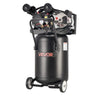 VEVOR 20-Gallon Air Compressor, 2HP 6.5SCFM at 90PSI, Max 135PSI Pressure Oil-Lubricated Air Compressor Tank, Portable on Wheels for Auto Repair, Tire Inflation, Spray Painting, Woodwork Nailing, 120V