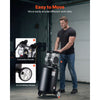 VEVOR 20-Gallon Air Compressor, 2HP 4.5 SCFM at 90PSI, Max 125PSI Pressure Oil-Free Air Compressor Tank, Portable on Wheels for Auto Repair, Tire Inflation, Spray Painting, Woodwork Nailing, 120V