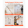 VEVOR Cabinet Jack Support Pole, 4-Pack, 45.7-114.2 Inch Steel Telescopic Quick Support Rod, Adjustable 3rd Hand System up to 154 lbs Capacity for Installing Cabinets, Lifting Drywall, Cargo Bars