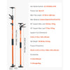 VEVOR Cabinet Jack Support Pole, 4-Pack, 45.7-114.2 Inch Steel Telescopic Quick Support Rod, Adjustable 3rd Hand System up to 154 lbs Capacity for Installing Cabinets, Lifting Drywall, Cargo Bars