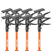 VEVOR Cabinet Jack Support Pole, 8-Pack, 45.7-114.2 Inch Steel Telescopic Quick Support Rod, Adjustable 3rd Hand System up to 154 lbs Capacity for Installing Cabinets, Lifting Drywall, Cargo Bars