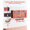 VEVOR 40-Drawer Storage Organizer, Plastic, Drawer Storage Cabinet for Garage Organization, Stackable Small Parts Organizer, Wall-Mounted Toolbox, for Hardware, Beads, Screws, Crafts, Building Bricks