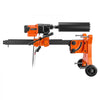 VEVOR Diamond Core Drilling Machine, 0.8-12 in Drilling Capacity, Dry/Wet Concrete Core Drill Rig with 12 Drill Bits,  Tiltable Stand & Wheeled Base, 3200W 800RPM/430RPM, UNC1 1/4–7 Thread