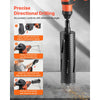 VEVOR Core Drill Bit, 3 inch Diameter, 9-1/2 inch Drilling Depth, 5/8-11 Internal Thread, Diamond Dry Coring Bit with 3 Adapters, Pilot Drill and Hex Wrench, for Concrete, Red Bricks, and Masonry
