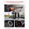 VEVOR Core Drill Bit, 2-1/2 inch Diameter, 14 inch Drilling Depth, 1-1/4 in-7 Internal Thread, High-Precision Welding Technology, Wet Diamond Core Bit for Reinforced Concrete, Bricks, and Masonry