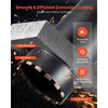 VEVOR Core Drill Bit, 8 inch Diameter, 14 inch Drilling Depth, 1-1/4 in-7 Internal Thread, High-Precision Welding Technology, Wet Diamond Core Bit for Reinforced Concrete, Red Bricks, and Masonry