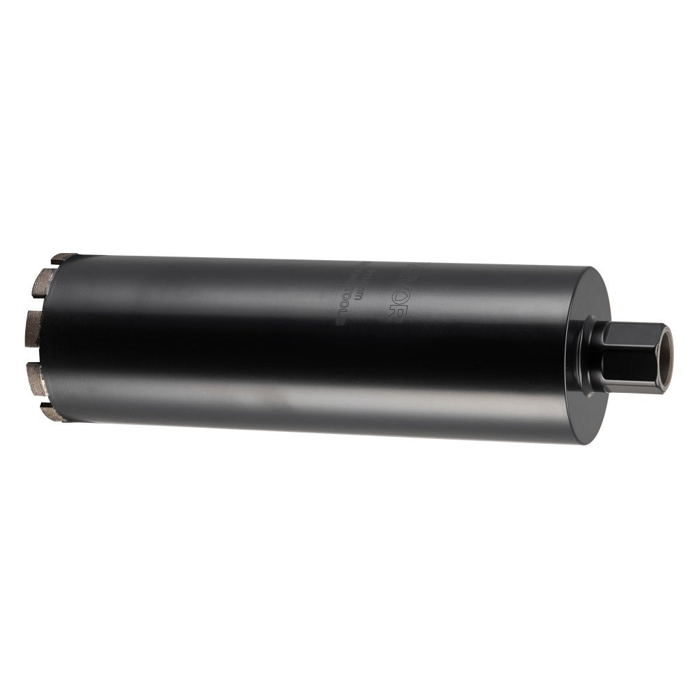 VEVOR Core Drill Bit, 4-1/2 inch Diameter, 14 inch Drilling Depth, 1-1/4 in-7 Internal Thread, High-Precision Welding Technology, Wet Diamond Core Bit for Reinforced Concrete, Bricks, and Masonry