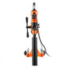 VEVOR Diamond Core Drilling Machine, Max 8" Drilling Capacity, 2-in-1 Handheld/Stand-Mount Dry and Wet Concrete Core Drill Rig with 4 Drill Bits, Rolling Wheeled Base, 1500W 2-Speed 950RPM/2200RPM