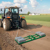 VEVOR Drag Harrow, 6 ft Heavy Duty Tow Behind Drag Harrow with Adjustable Bars & 72 in Chain, Driveway Grader Landscape Rake for ATV, UTV, Tractor, Mower Tow Behind Yard Lawn Leveling Tool