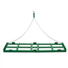 VEVOR Drag Harrow, 6 ft Heavy Duty Tow Behind Drag Harrow with Adjustable Bars & 72 in Chain, Driveway Grader Landscape Rake for ATV, UTV, Tractor, Mower Tow Behind Yard Lawn Leveling Tool