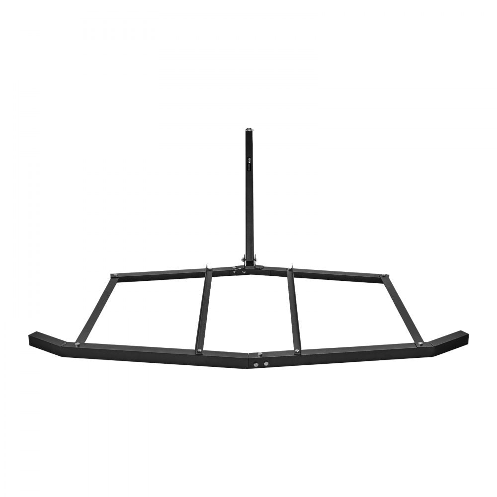 VEVOR Drag Harrow, 72" Width Tow Behind Drag Harrow, Q235 Steel Driveway Grader with Pin-Style Hitch, Driveway Tractor Gravel Level Driveway Grader for ATVs, UTV, Garden Lawn Tractors