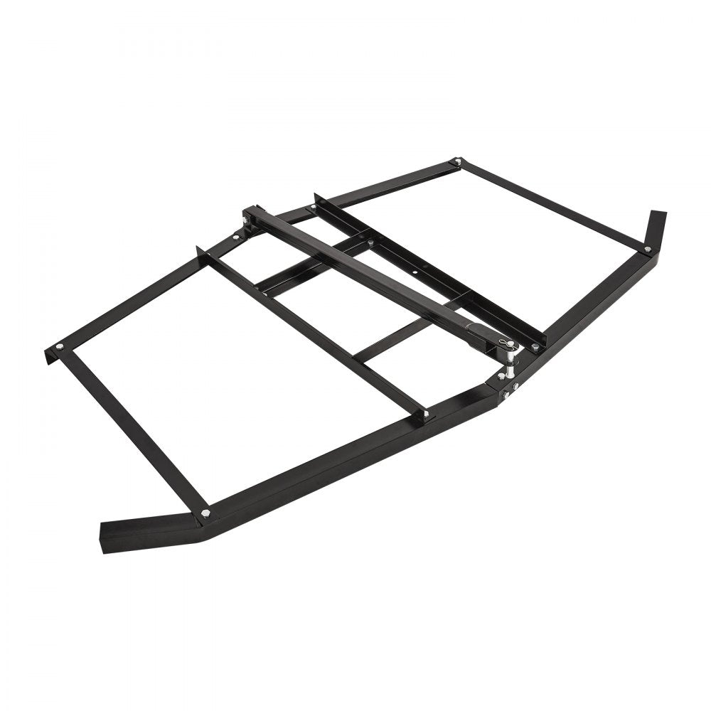 VEVOR Drag Harrow, 74" Width Tow Behind Drag Harrow, Q235 Steel Driveway Grader with Adjustable Bars & Pin Hitch, Support up to 50 lbs, Tractor Driveway Harrow for ATVs, UTVs, Garden Lawn Tractors