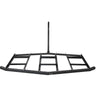 VEVOR Drag Harrow, 84" Width Tow Behind Drag Harrow, Q235 Steel Driveway Grader with Adjustable Bars & Pin Hitch, Support up to 50 lbs, Tractor Driveway Harrow for ATVs, UTVs, Garden Lawn Tractors