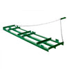 VEVOR Drag Harrow, 8 ft Heavy Duty Tow Behind Drag Harrow with Adjustable Bars & 72 in Chain, Driveway Grader Landscape Rake for ATV, UTV, Tractor, Mower Tow Behind Yard Lawn Leveling Tool