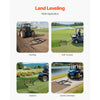 VEVOR Driveway Drag, 67.7" Width Tow Behind Drag Harrow, Q235 Steel Driveway Grader with Adjustable Bars, Support up to 50 lbs, Driveway Tractor Harrow for ATVs, UTVs, Garden Lawn Tractors