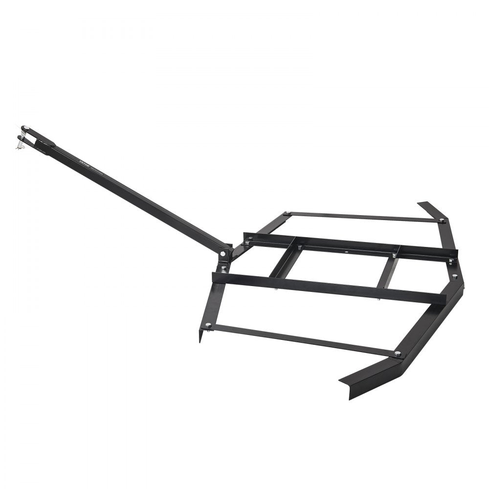 VEVOR Driveway Drag, 67.7" Width Tow Behind Drag Harrow, Q235 Steel Driveway Grader with Adjustable Bars, Support up to 50 lbs, Driveway Tractor Harrow for ATVs, UTVs, Garden Lawn Tractors