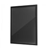 VEVOR Jersey Frame Display Case, 31.5 x 23.6 x 1 in, Wooden Sport Jersey Shadow Box with 98% UV Protection PC Panel and Hanger, for Baseball Basketball Football Hockey Shirt Sport and Uniform, Black