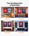 VEVOR Jersey Frame Display Case, 36.4 x 28.3 x 1.5 in, Wooden Sport Jersey Shadow Box with 98% UV Protection PC Panel and Hanger, Magnetic Lock, for Baseball Basketball Football Hockey Shirt Uniform