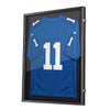 VEVOR Jersey Frame Display Case, 36.4 x 28.3 x 1.5 in, Wooden Sport Jersey Shadow Box with 98% UV Protection PC Panel and Hanger, Magnetic Lock, for Baseball Basketball Football Hockey Shirt Uniform