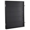 VEVOR 35 Graded Sports Card Display Case, 24.3x30.5x2.1 in, Baseball Card Display Frame with 98% UV Protection Clear View PC Glass, Lockable Wall Cabinet for Football Basketball Hockey Trading Card