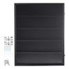 VEVOR 35 Graded Sports Card Display Case, 24.3x30.5x2.1 in, Baseball Card Display Frame with 98% UV Protection Clear View PC Glass, Lockable Wall Cabinet for Football Basketball Hockey Trading Card
