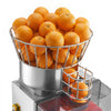 VEVOR Commercial Orange Juicer Machine, 120W Electric Automatic Orange Squeezer, Lemon Citrus Pomegranates Extractor for 20 per Minute, Stainless Steel, with Water Tap, Peels Collecting Bucket