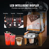 VEVOR cup sealer LCD intelligent display and counting feature graphic