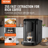 VEVOR automatic espresso machine feature graphic - 15 bar extraction for rich coffee