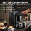 VEVOR automatic espresso machine feature graphic - touch screen control panel