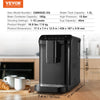 VEVOR automatic espresso machine feature graphic - one-touch drink selection (single/double espresso and Americano)