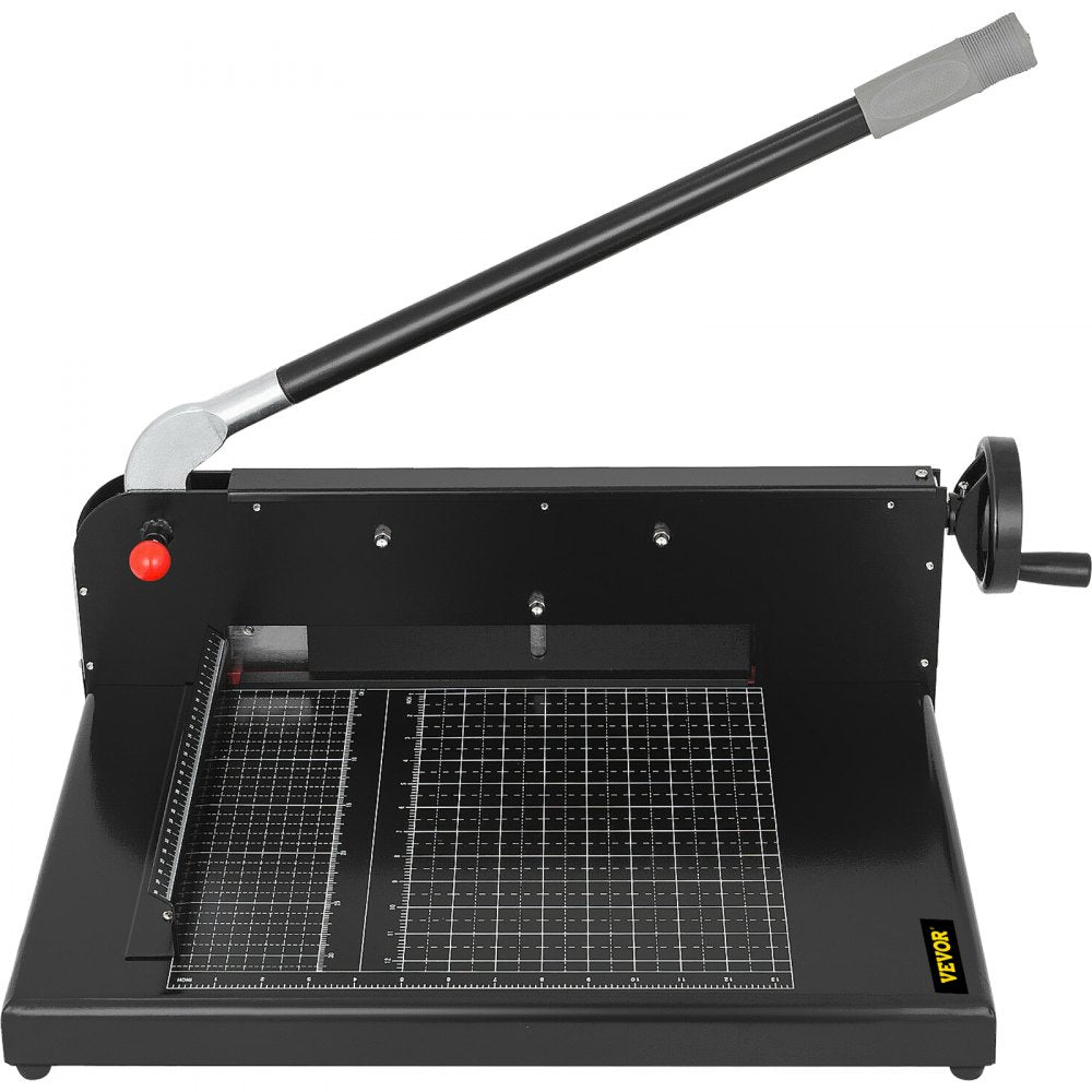 VEVOR Paper Cutter 12Inch A4 Commercial Heavy Duty Paper Cutter 300 Sheets 45HRC Hardness Stack Cutter Metal Base Desktop Stack Cutter for Home Office (A4)